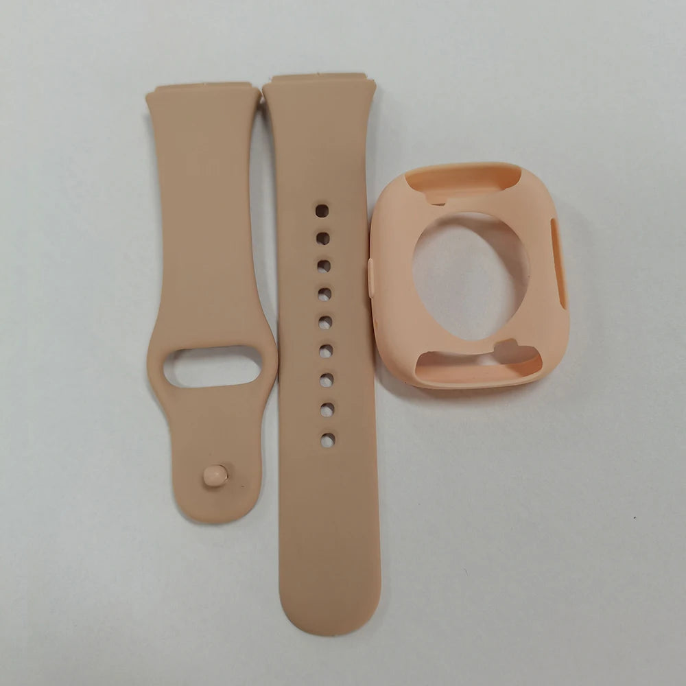 Silicone Strap & Protective Case for Redmi Watch 3 Active/Lite