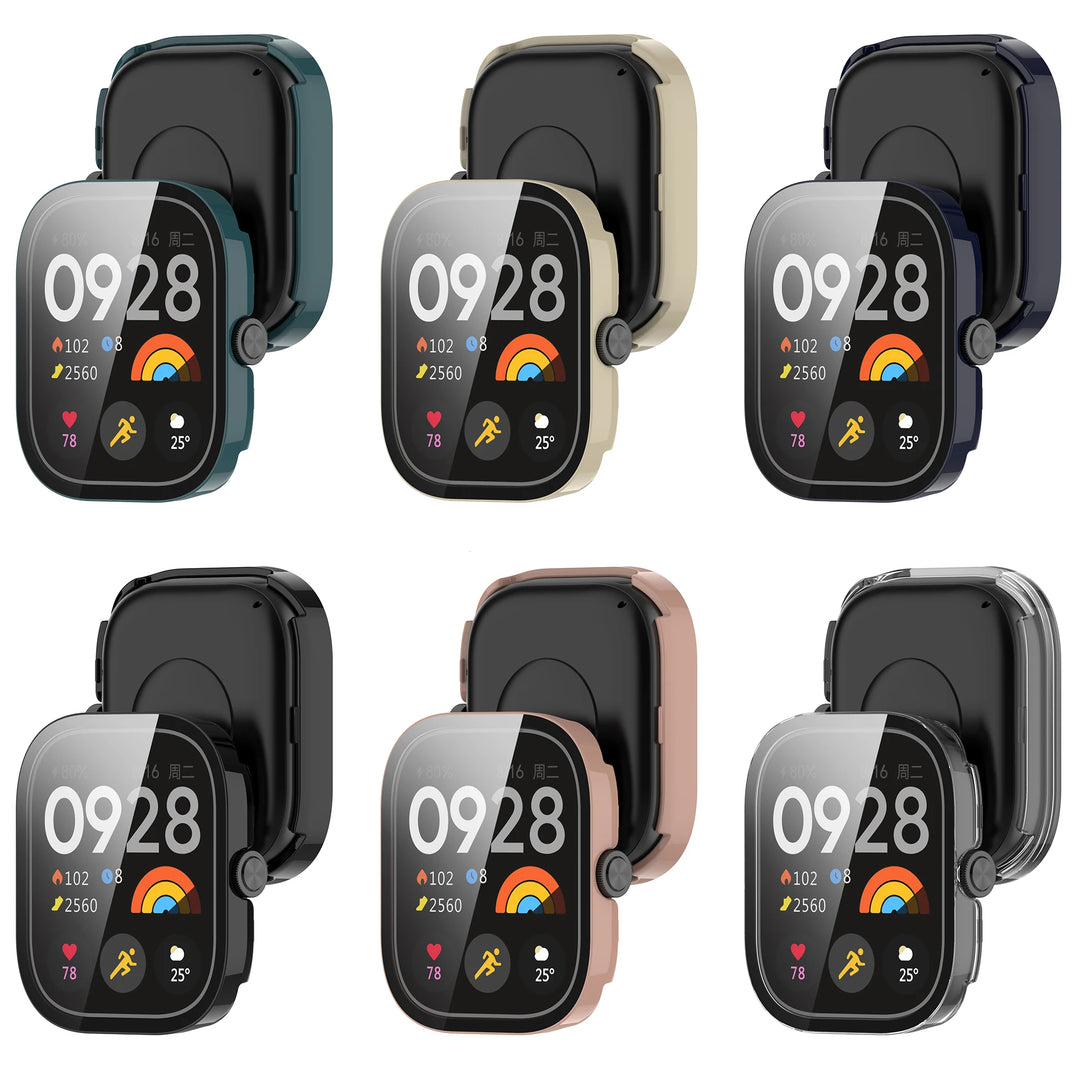 PC+Tempered Glass Full Protective Case for Redmi Watch 5