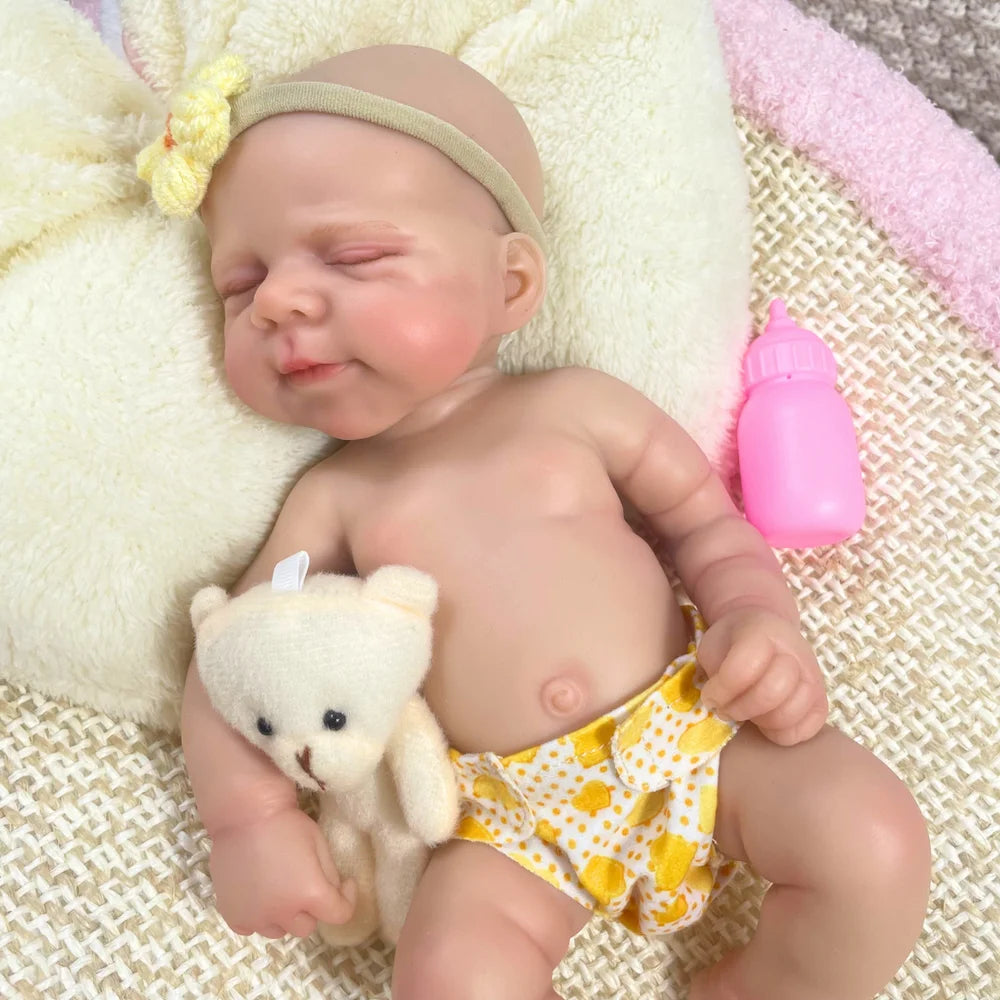 13" Mini Silicone Pascale Reborn Baby Doll