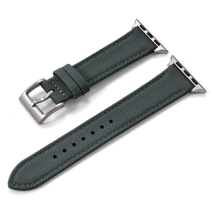 Apple Sailcloth Leather Band