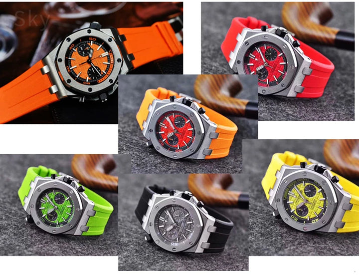 Audemars Piguet Royal Oak Offshore Rubber Watch Strap – 28mm, Silicone