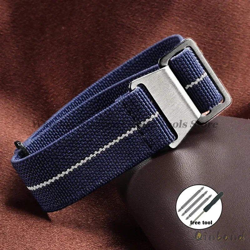 Elastic Nylon Watch Strap 18/20/22mm (Sport Band)