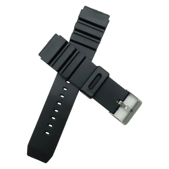 Rubber Sports Watch Strap 18–22mm for Casio TUP & Diving Watches