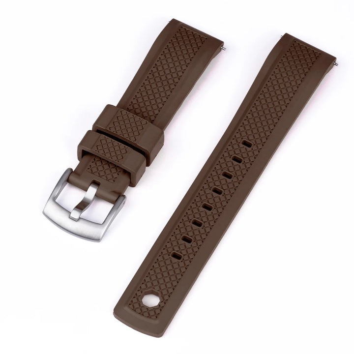 FKM Rubber Watch Strap 20/22mm for Samsung Galaxy 46mm & Huawei GT2/Amazfit GTR 47mm
