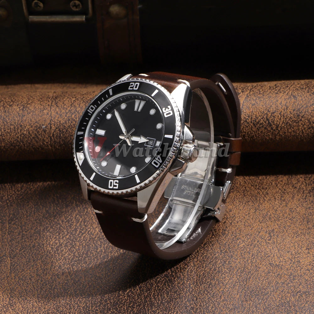 Handmade Retro Oil Wax Genuine Calfskin Strap 18mm 19mm 20mm 21mm 22mm 24mm Quick Release Belt Men Women Watch Band Accessories