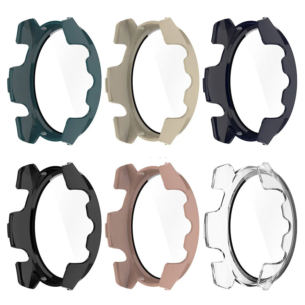 PC+Glass Full Protective Case for Garmin Forerunner 265/265S