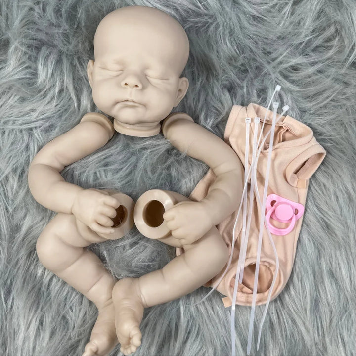 21″ Eric & Erica Vinyl Reborn Doll DIY Kit with Cloth Body