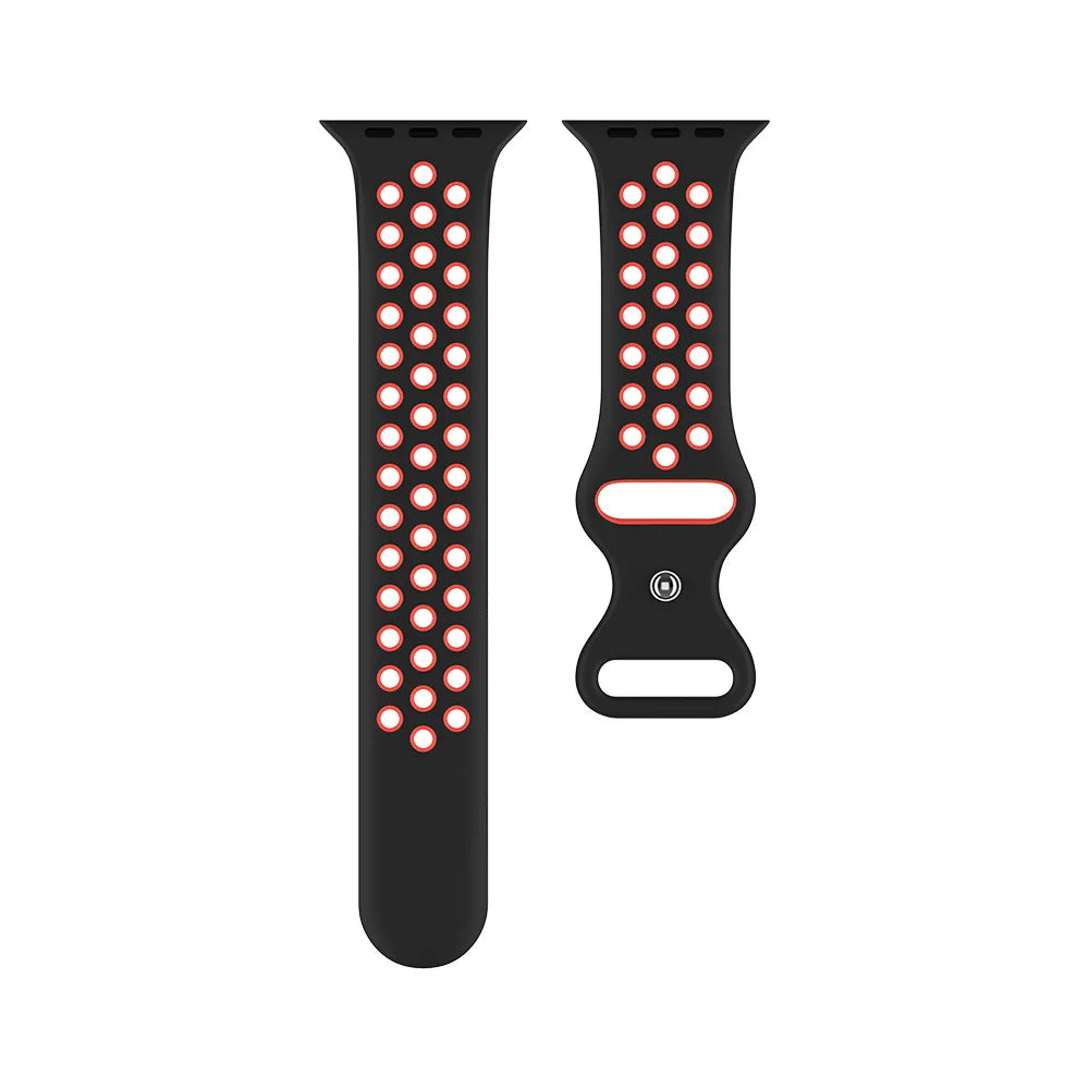Silicone Apple Watch Band – Multi‑Size (38–49mm)