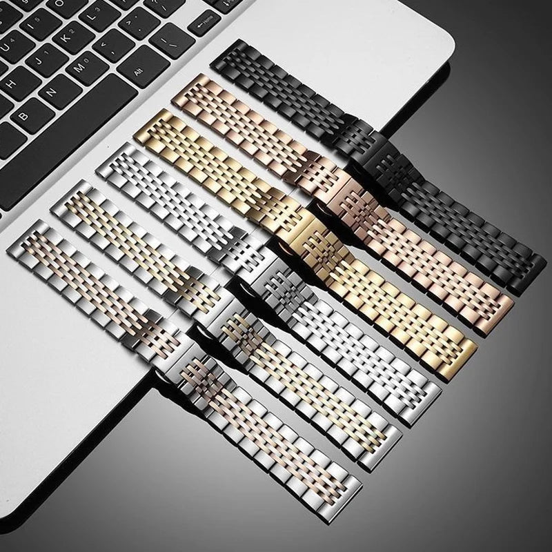 Stainless Steel Wacth Strap for Tissot for Citizen for Longines for Seiko Watch Band 12/14/16/18/19/20/22/24mm Wristband