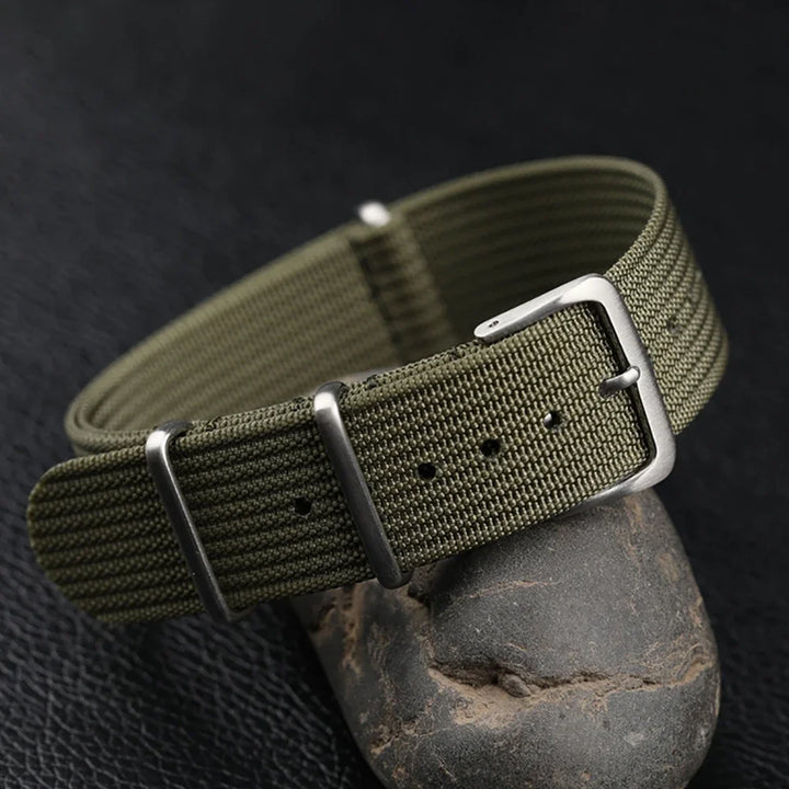 New Ribbed Nylon Watch Band for Omega 20mm 22mm 18mm High Quality Strap for Seiko Military Watchband Army Sport Wrist Bracelet