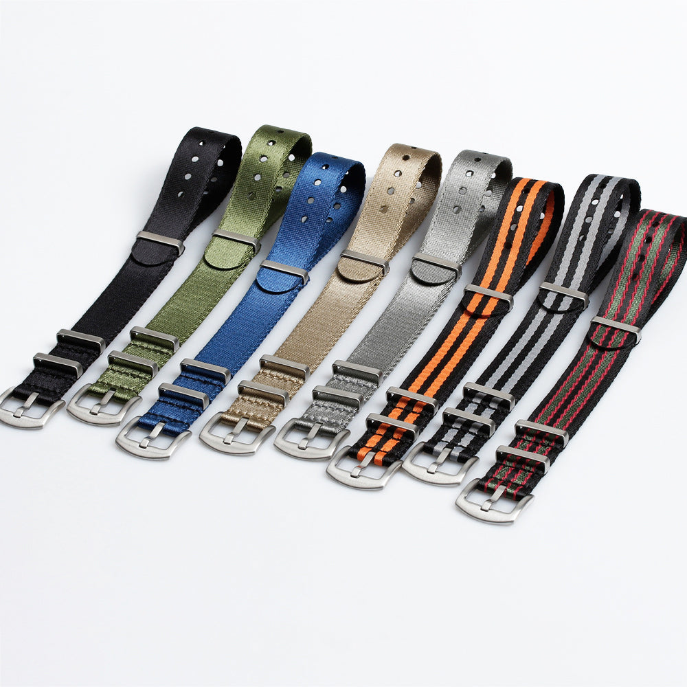 High Density Nylon Watchband for Omega Seamaster Premium Quality Bracelet for Rolex Waterproof Sweat-Proof 20mm 22mm Strap