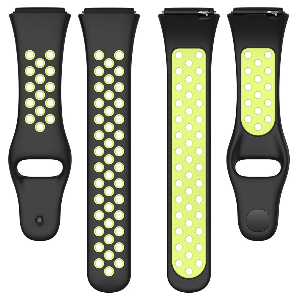 Dual-Color Silicone Strap for Redmi Watch 3/3 Lite