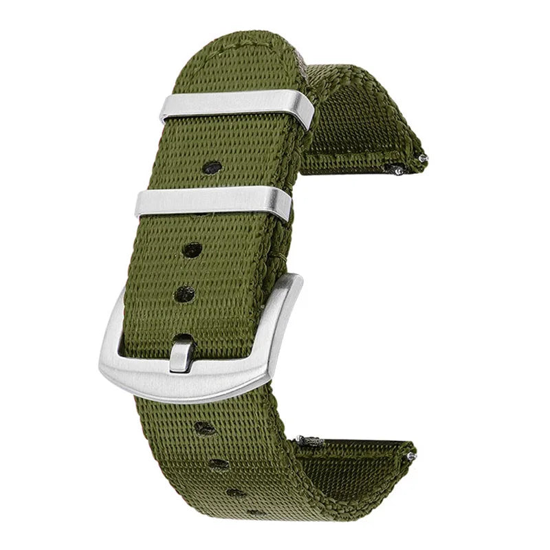 Nylon Strap Watch Band for Huawei Watch3 Pro GT2 Wristband for Samsung Galaxy Watch 4 Quick Release 18mm 20mm 22mm 24mm Strap