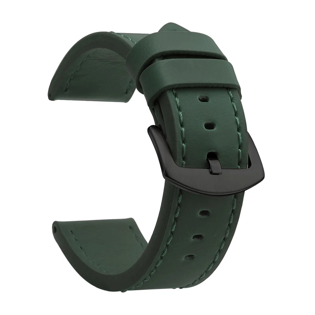 SAMCO Vintage Leather Watch Band 18–24mm