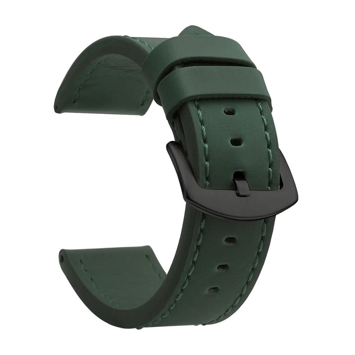 SAMCO Vintage Leather Watch Band 18–24mm