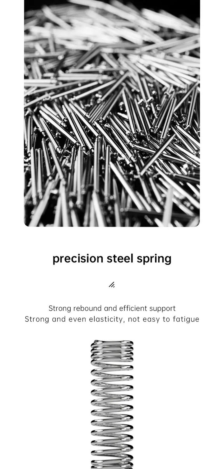 Maikes Quick-Release 316L Stainless Steel Spring Bars – 18/19/20/22mm for Watch Straps