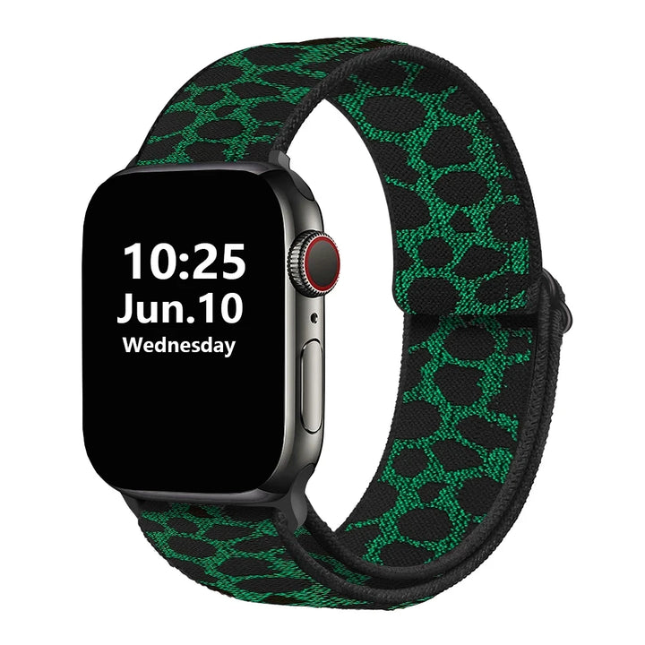 Stretchy Double-Layer Loop Apple Watch Band 38–45mm for Series 1–8
