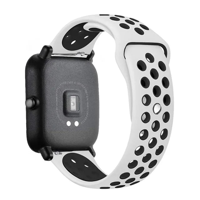 20mm/22mm Silicone band For Amazfit GTS 4/3/2/2e/2 4 Mini GTR 4/2/3 Pro/47mm/stratos 3 Watch Bracelet correa Amazfit bip 6 strap