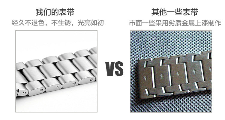 Stainless Steel Watch Band for Samsung Gear S3 – 18–24mm, 42/46mm