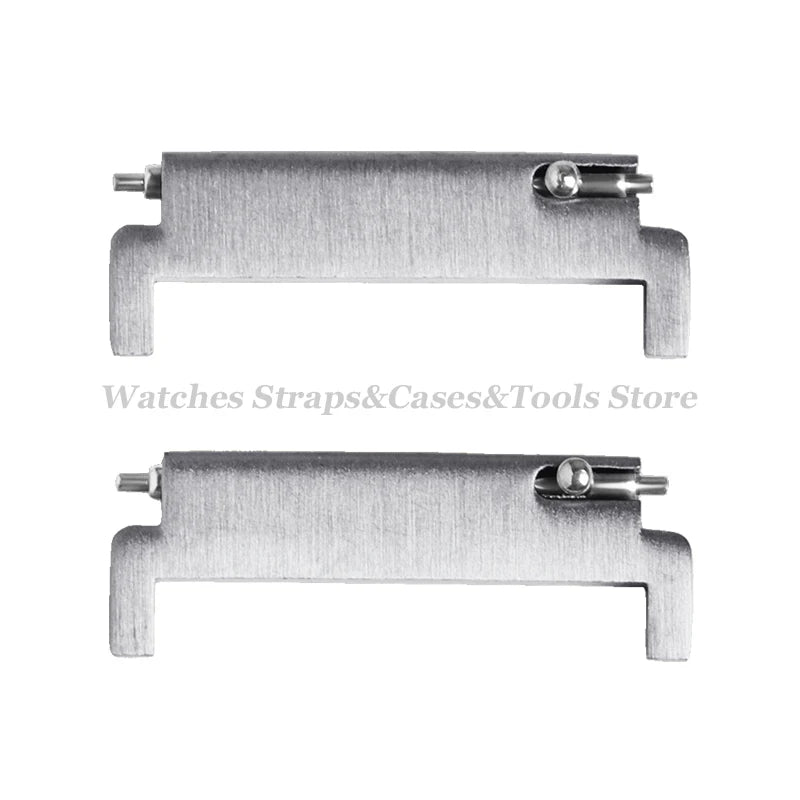 2pcs Quick Release Watch Strap Adapters 18–22mm