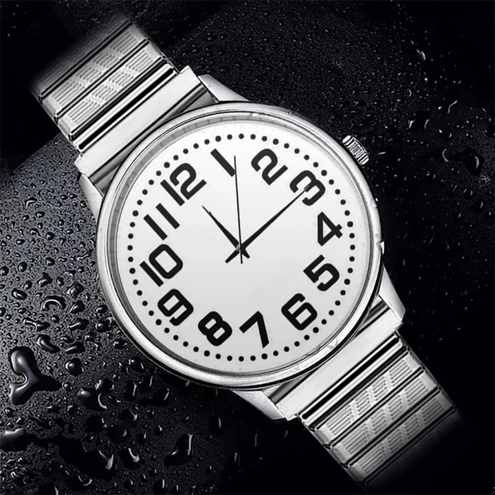 Stainless Steel Elastic Stretch Watch Strap – 12–20mm, Expansion Band