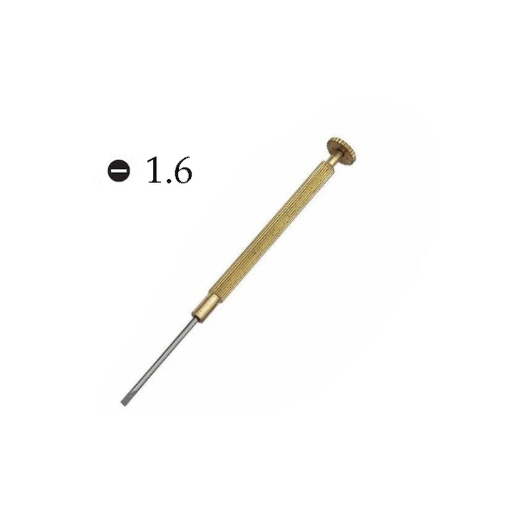 Rolex Watch Screwdriver Set – 0.8-1.8mm Flat Blade Repair Tool
