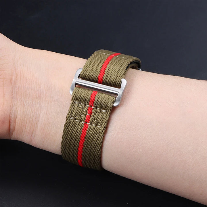 Nylon Canvas Watch Strap – 20/22mm, Tudor & Seiko, Military Style