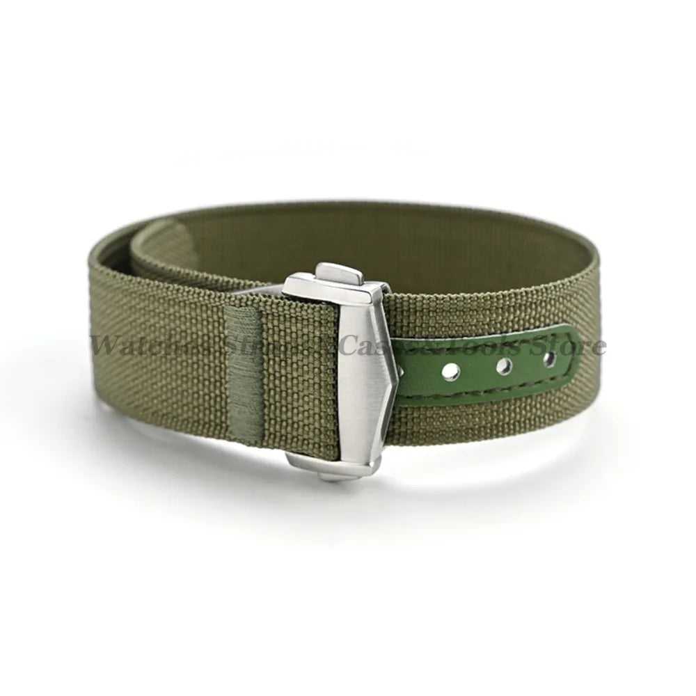 Canvas Nylon Watch Strap – 20-22mm Waterproof
