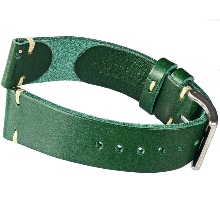 HEMSUT Handmade Italian Leather Watch Band (18-22mm)