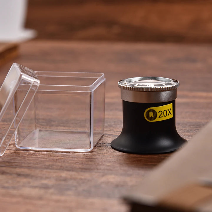 JUELONG Aluminum Alloy Premium Quality 5X/10X/20X Watch Collectors Eye Loupe For RLX SubMariner And GMT Series