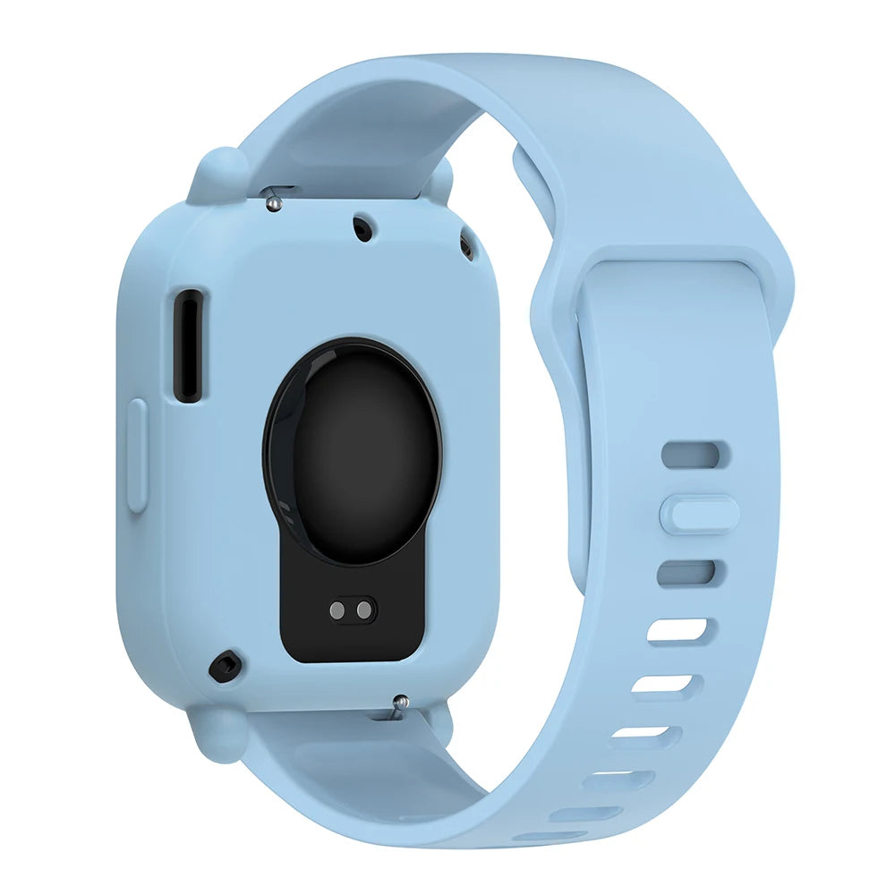 Silicone Strap with Protective Case for Redmi Watch 5 Active