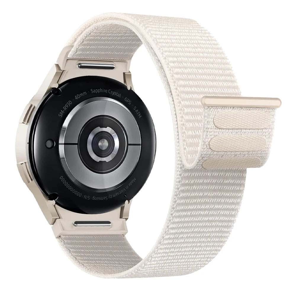 Nylon Sport Loop Watch Strap – 40-44mm for Samsung Galaxy Watch 4-7 & 5 Pro