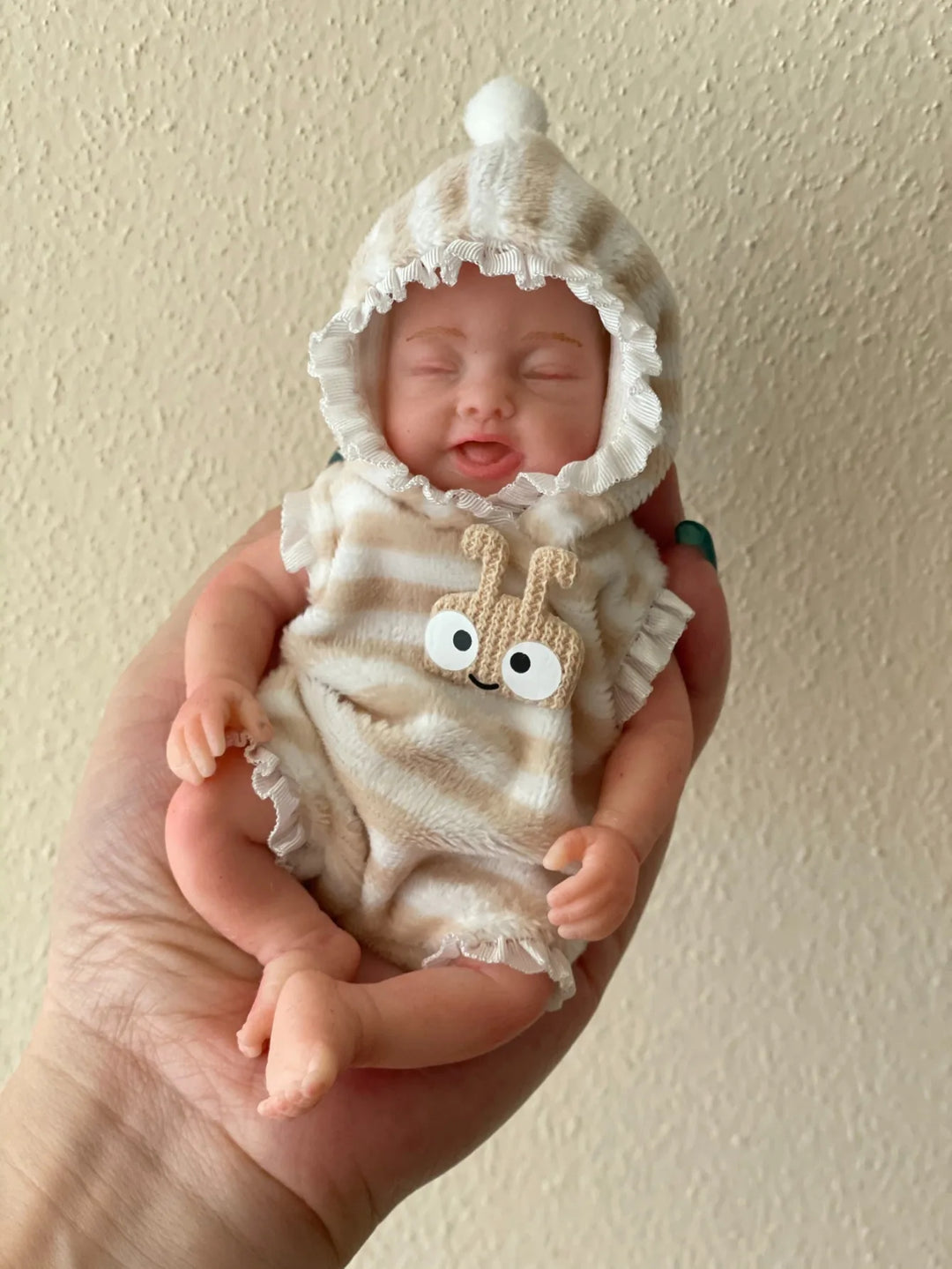 6″ Mini Silicone Reborn Baby Doll – Lifelike Newborn Girl