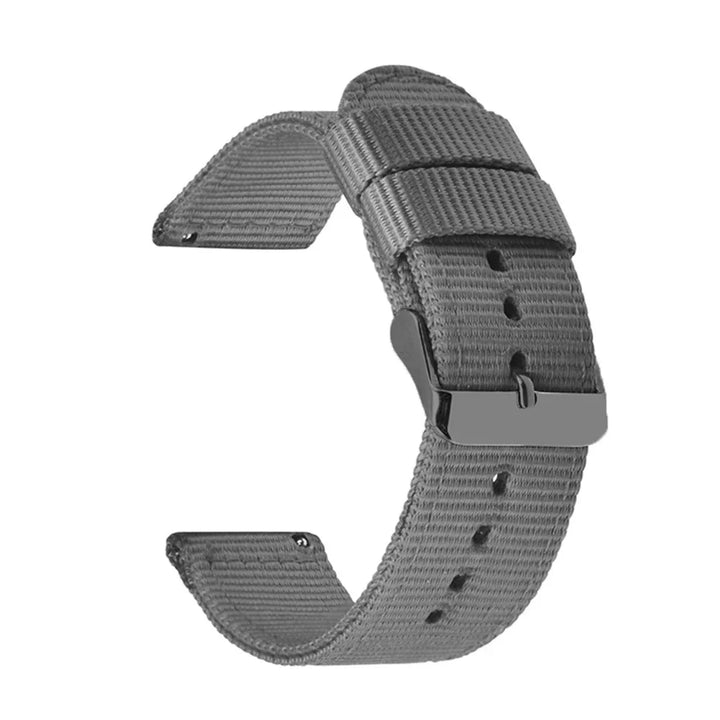 18mm 20mm 22mm 24mm Quick Release Watch Band Canvas Nylon Watch Strap for Garmin Fenix 5x Gps for Huawei Gt2 Wristband Bracelet