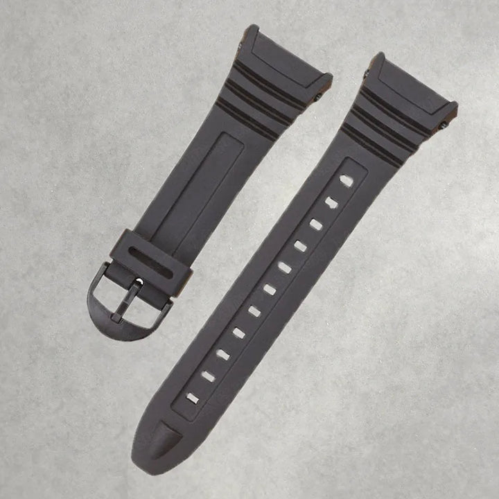 Rubber Watch Strap for Casio G-Shock W96H – 18mm, Unisex