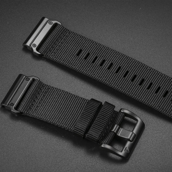 HEMSUT Nylon Quickfit Watch Band 20-26mm for Garmin Fenix, EPIX, MK3, Tactix