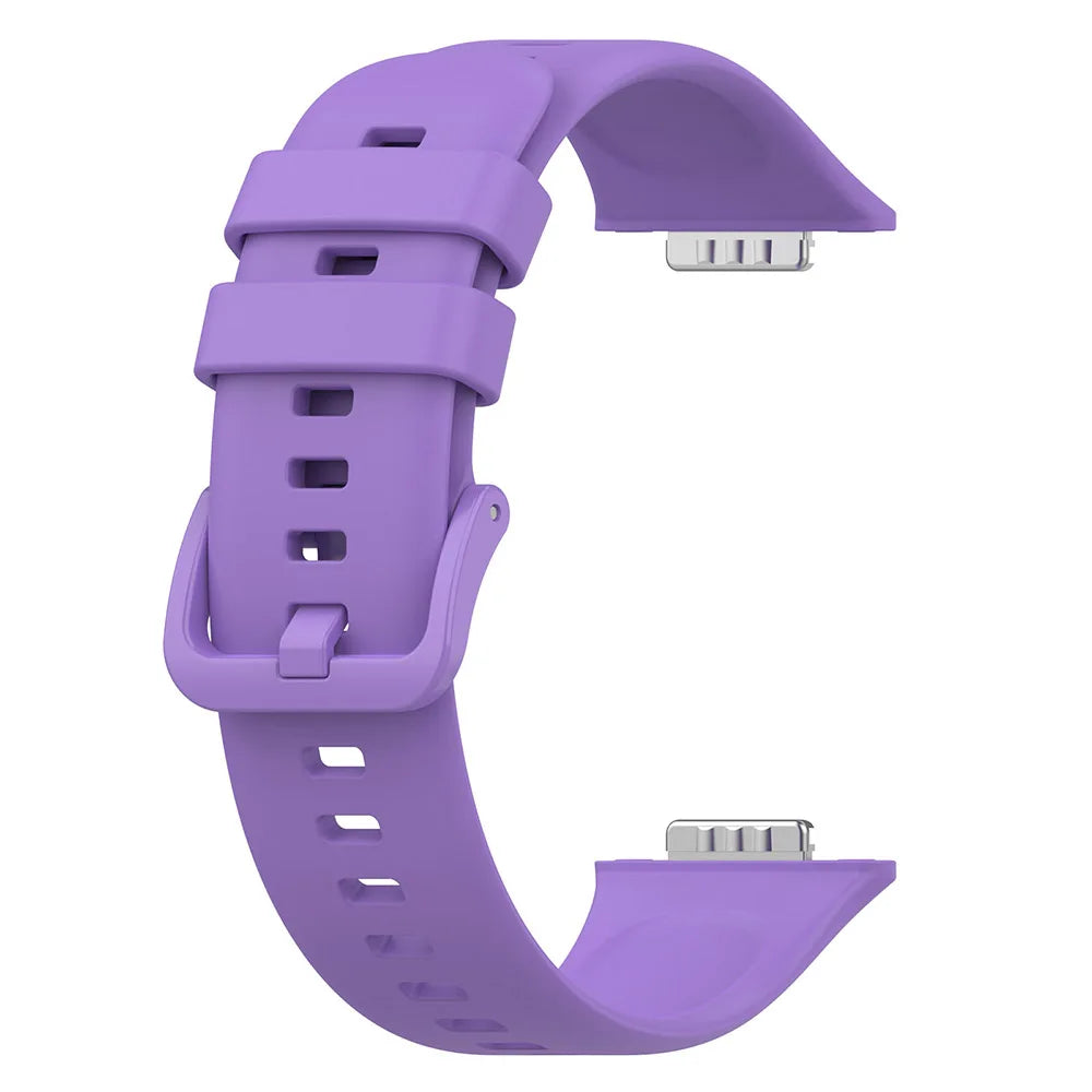 Silicone Strap with Transparent TPU Case for Huawei Watch Fit 2