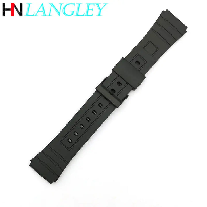 Silicone Sport Watch Strap for Casio – 12–22mm, Unisex Rubber Band
