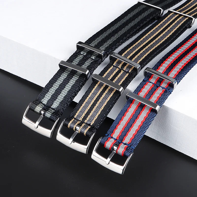 Nylon Canvas Watch Strap 20mm (Omega, Rolex & Tudor)