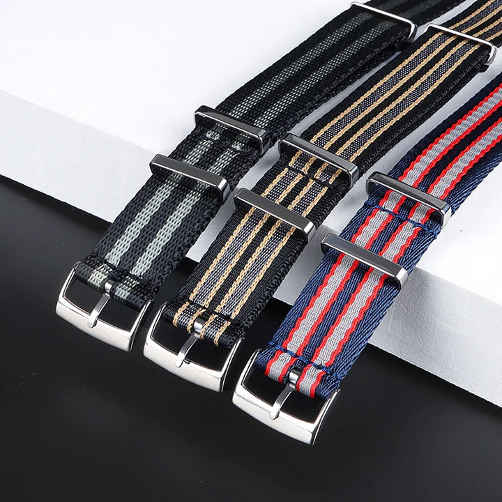 Nylon Canvas Watch Strap 20mm (Omega, Rolex & Tudor)