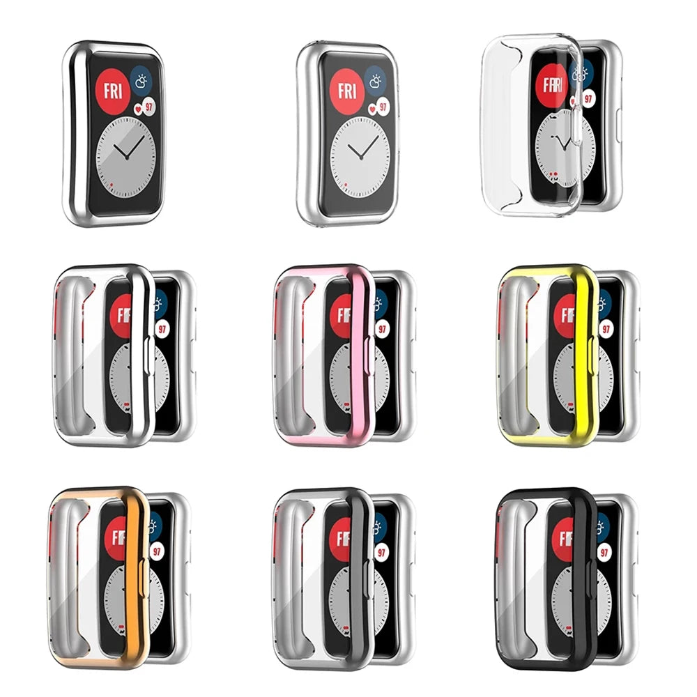 Full-Screen TPU Protective Case for Huawei Watch Fit
