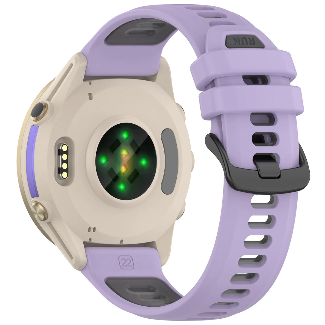 Sports Silicone Strap for Garmin Forerunner (22mm)