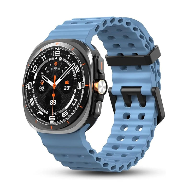 Marine Silicone Samsung Galaxy Watch Strap – 47mm Sport for Galaxy Watch 7 Ultra