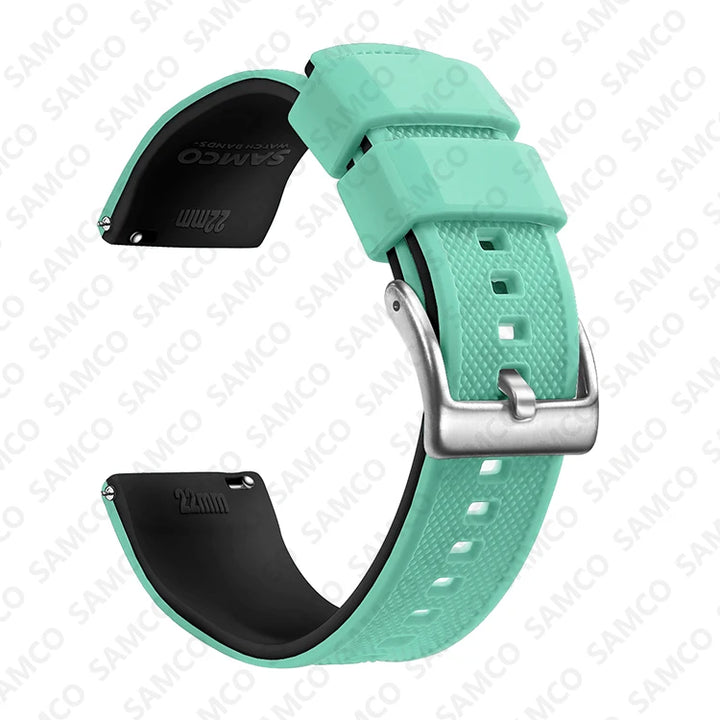 Premium Silicone Quick-Release Watch Band 18/20/22mm