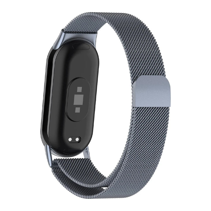 Stainless Steel Magnetic Strap for Xiaomi Mi Band 8, 9, 10