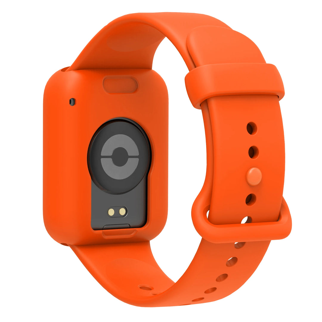 Silicone Strap with Protective Case for Xiaomi Mi Band 9 Pro