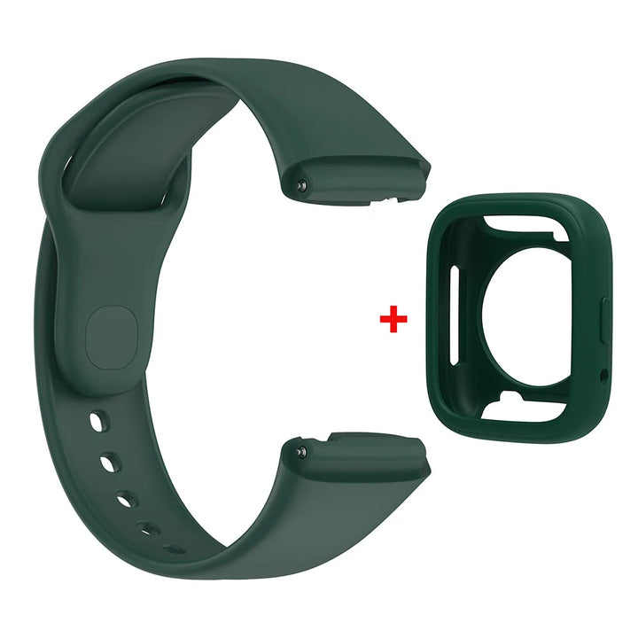 Silicone Strap & Protective Case for Redmi Watch 3 Active/Lite