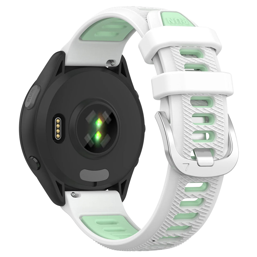 Silicone Sports Strap for Garmin Forerunner, Venu & Vivoactive (18-22mm)