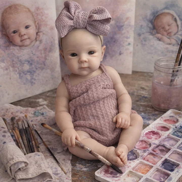 Aizwa1 Silicone Bettie Realistic Newborn Baby Doll