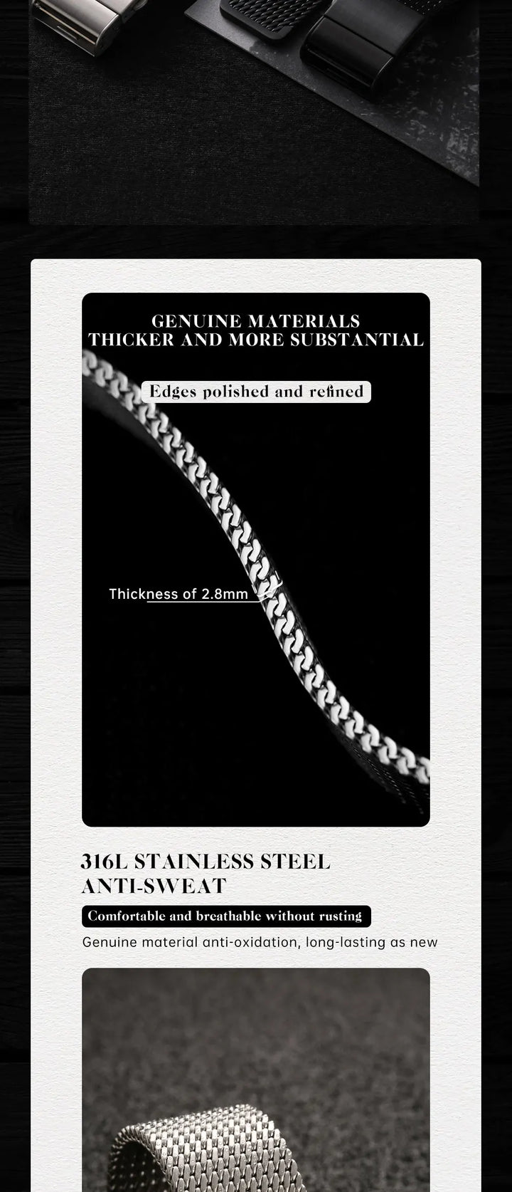 Top Stainless Steel Milanese Mesh Strap For Apple Watch Ultra 2 49mm Series 10 46mm 42mm 45mm 44mm Bracelet Apple Watch Band